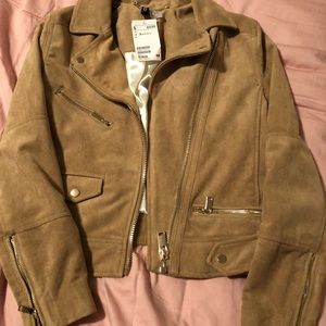 Camel Suede Jacket